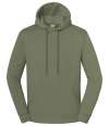 SS152 622840 Fruit of the Loom Iconic Premium Hooded Sweatshirt Classic Olive colour image